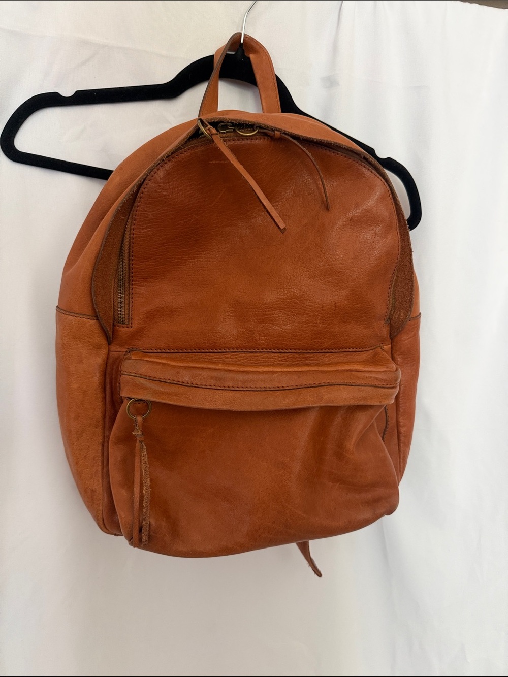 Madewell leather backpack